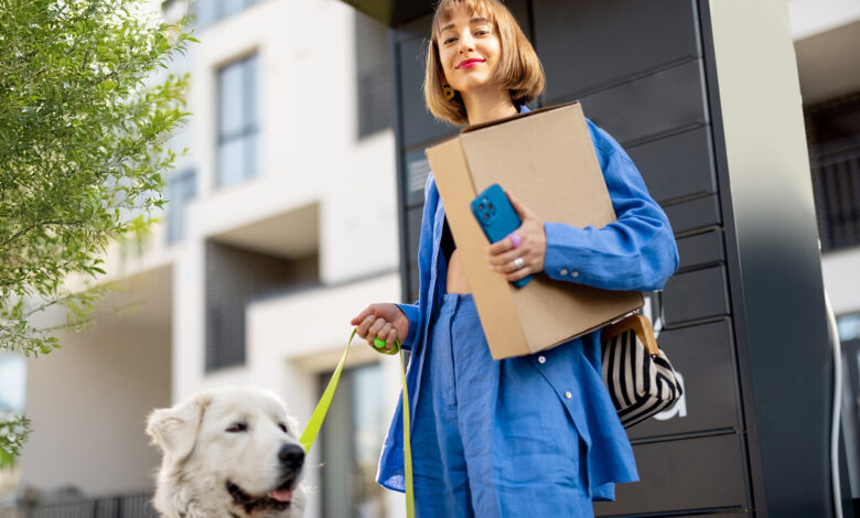 paczkomat na osiedlu
