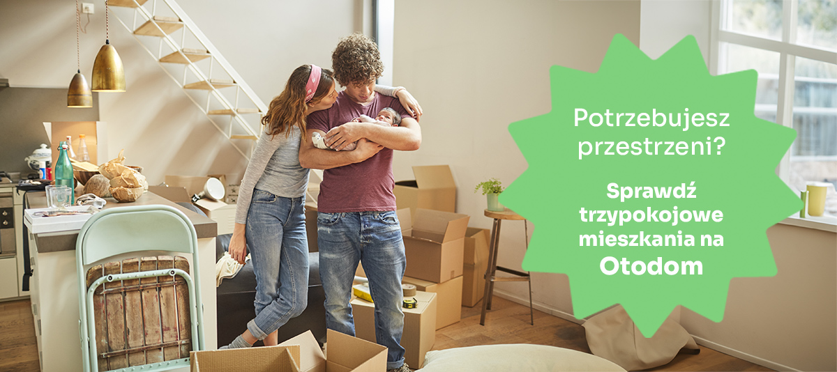 pokój dla niemowlaka, mieszkanie 3-pokoje